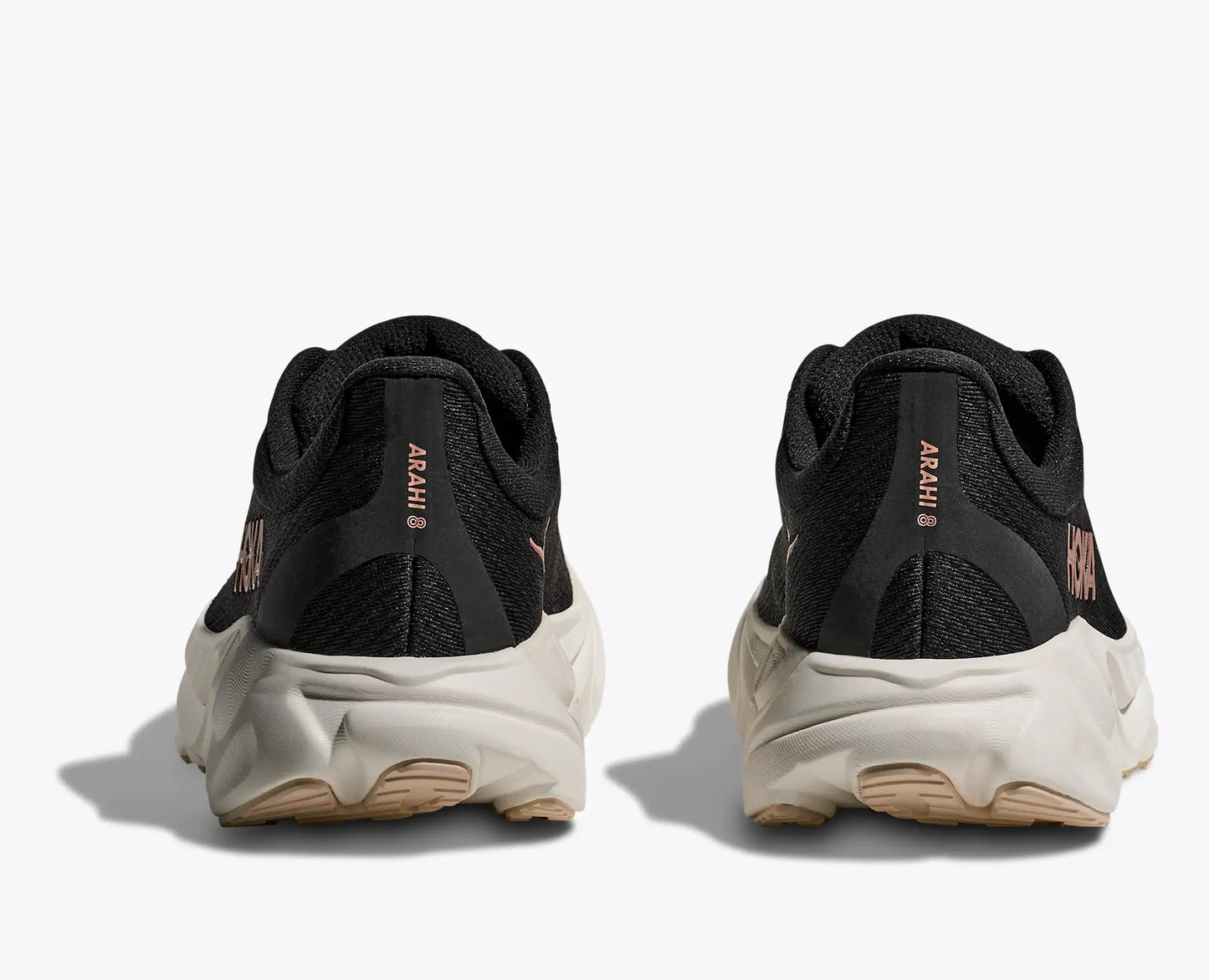 Women's Arahi 8 | Black/Rose Gold