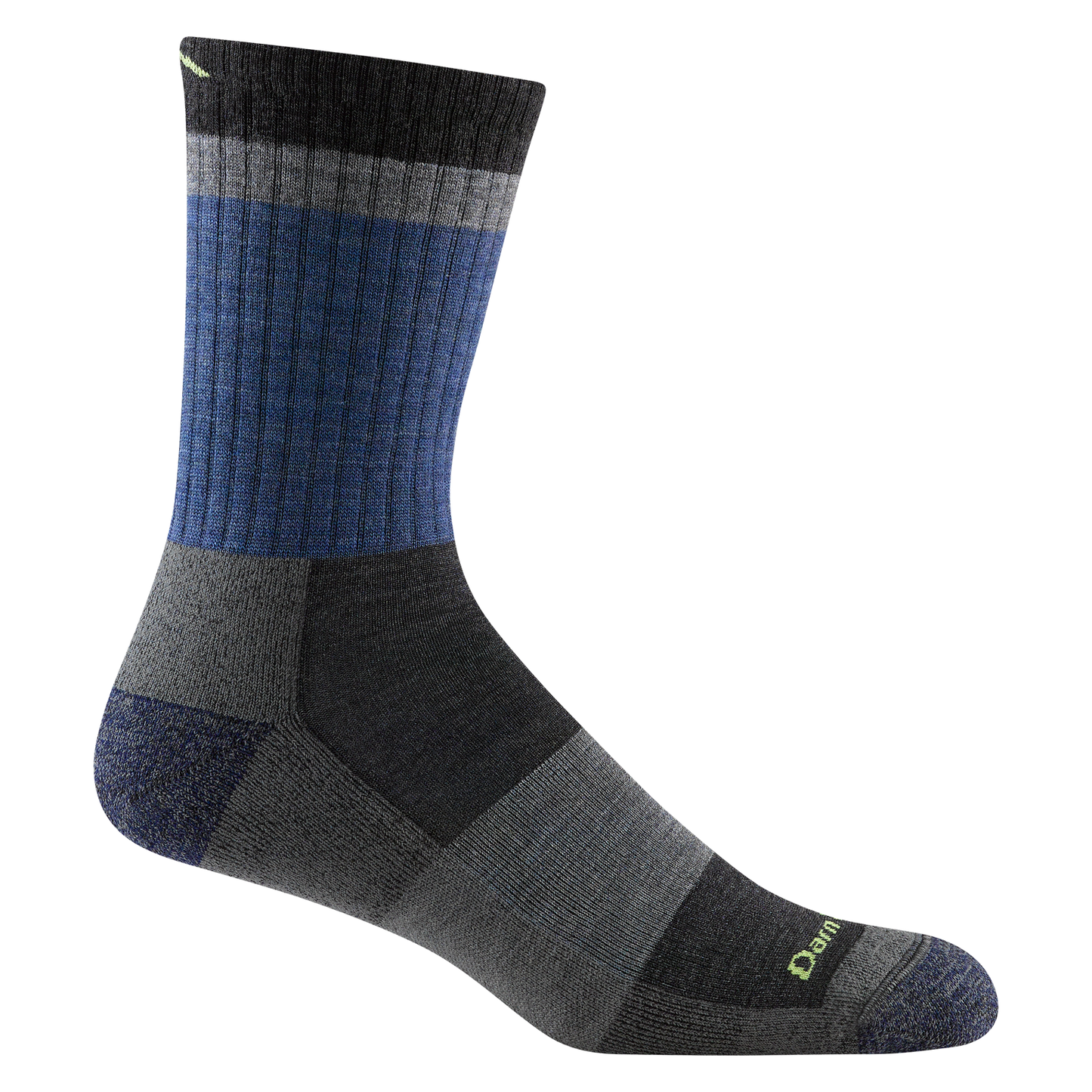 Heady Stripe Micro Crew | Blue
