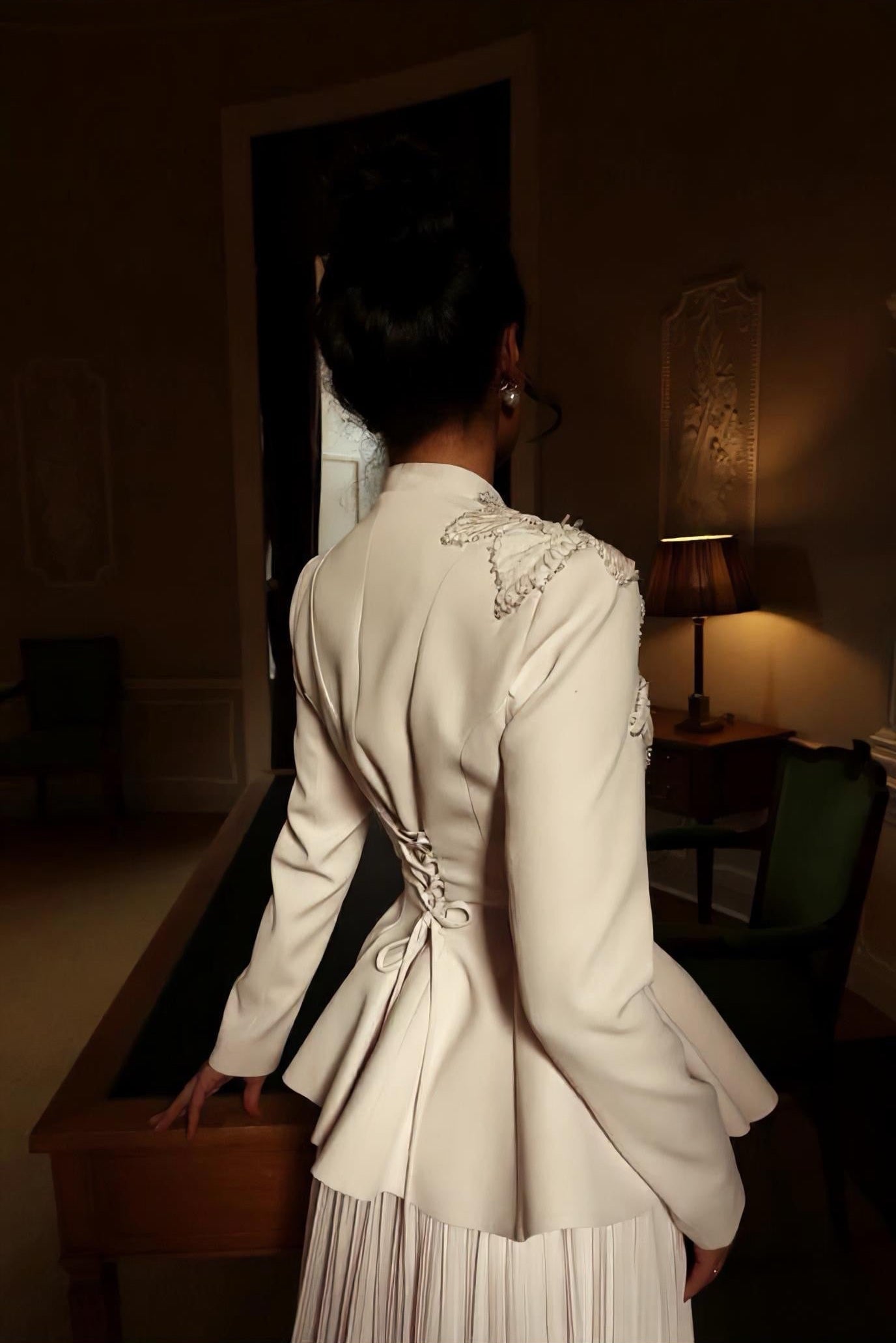 The Aurelia Suit ivory
