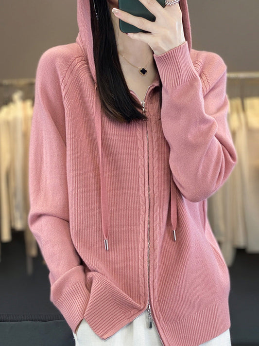 女士ç§å£ä¼éç´è²é£å¸½æ¯è¡£