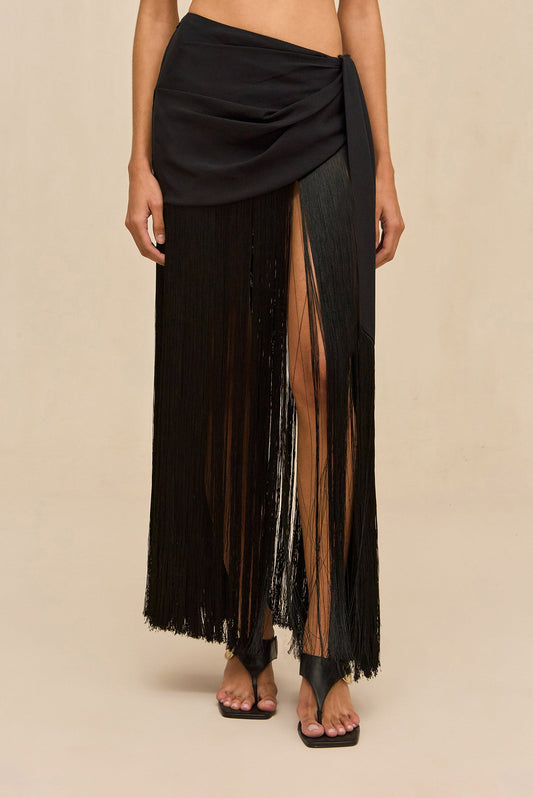 SAMAN SKIRT - BLACK