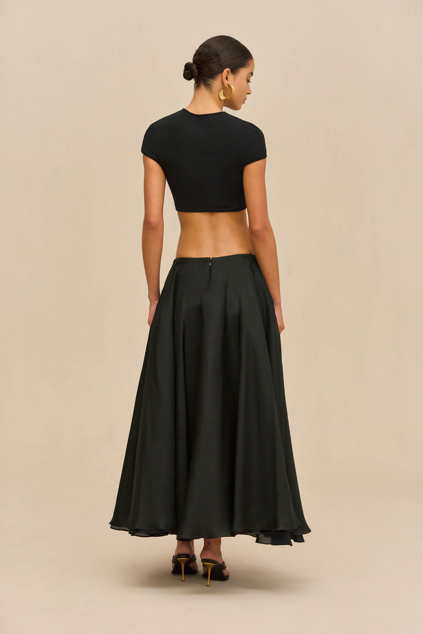 CYRENE SKIRT - BLACK