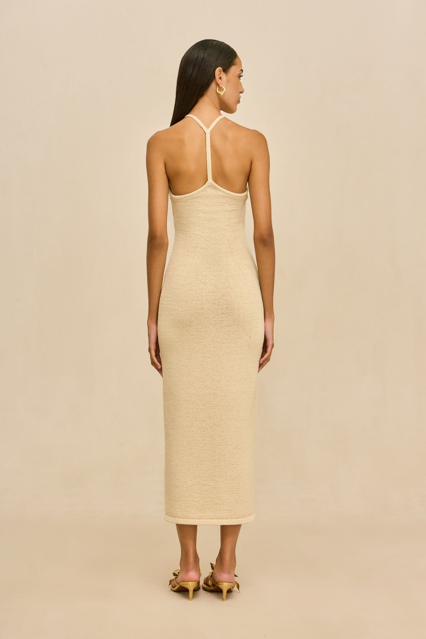 VALMA KNIT DRESS - BEACH