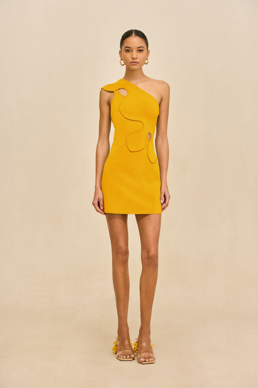LABELLA KNIT DRESS - MARIGOLD