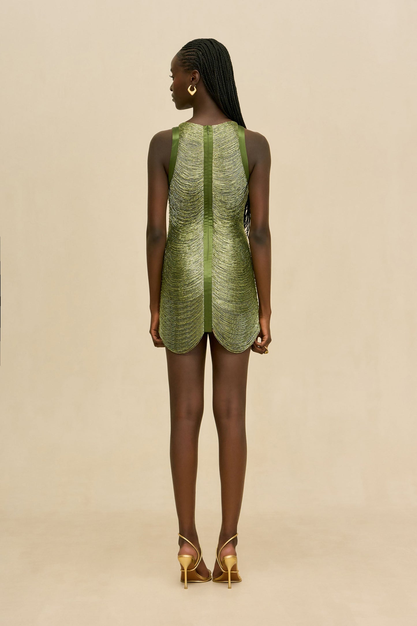 MADISON DRESS - DEEP PASTURE