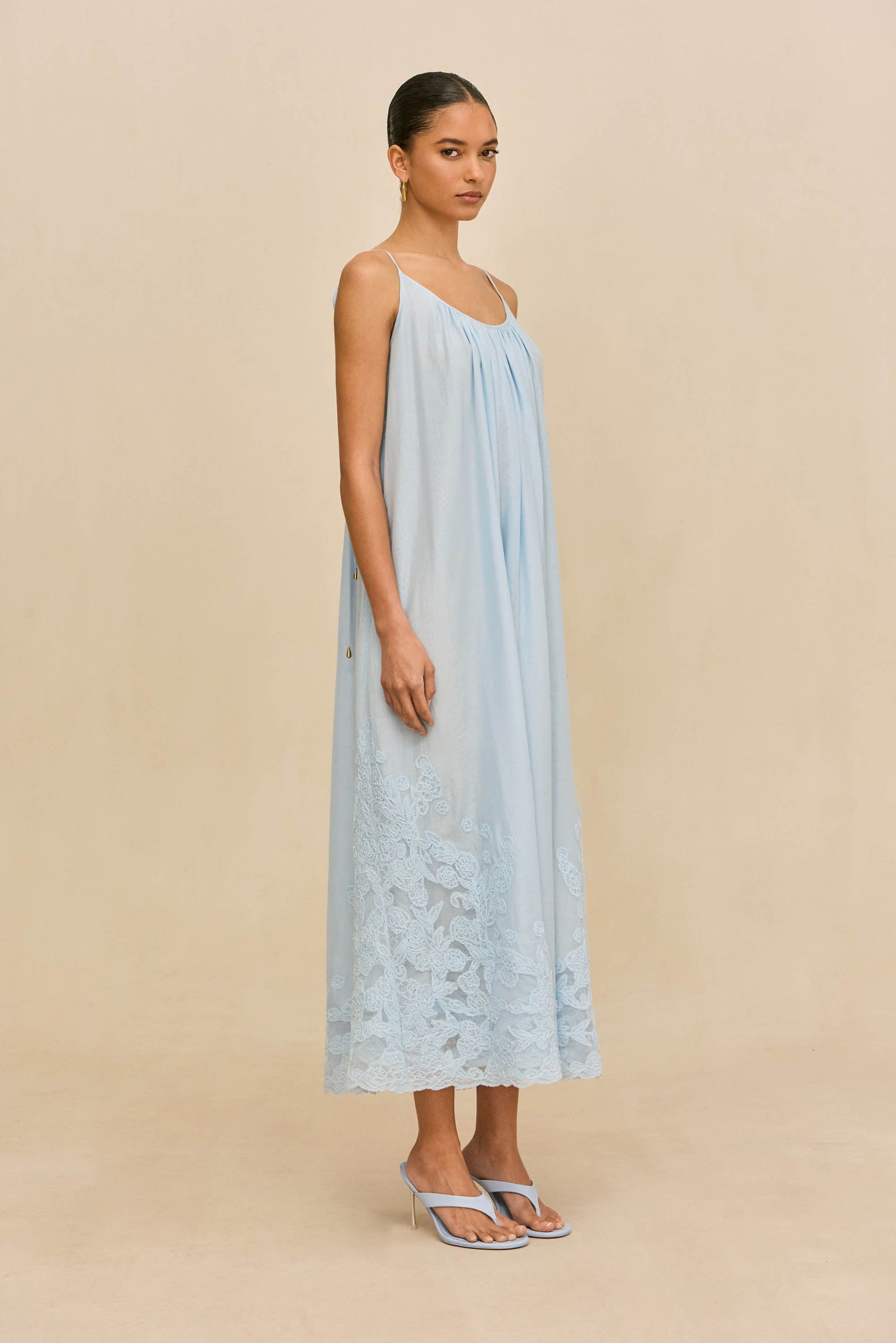 MAGDA DRESS - COASTAL