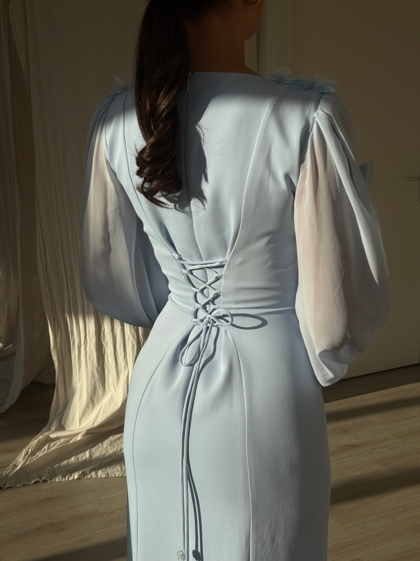 The Anna dress babyblue