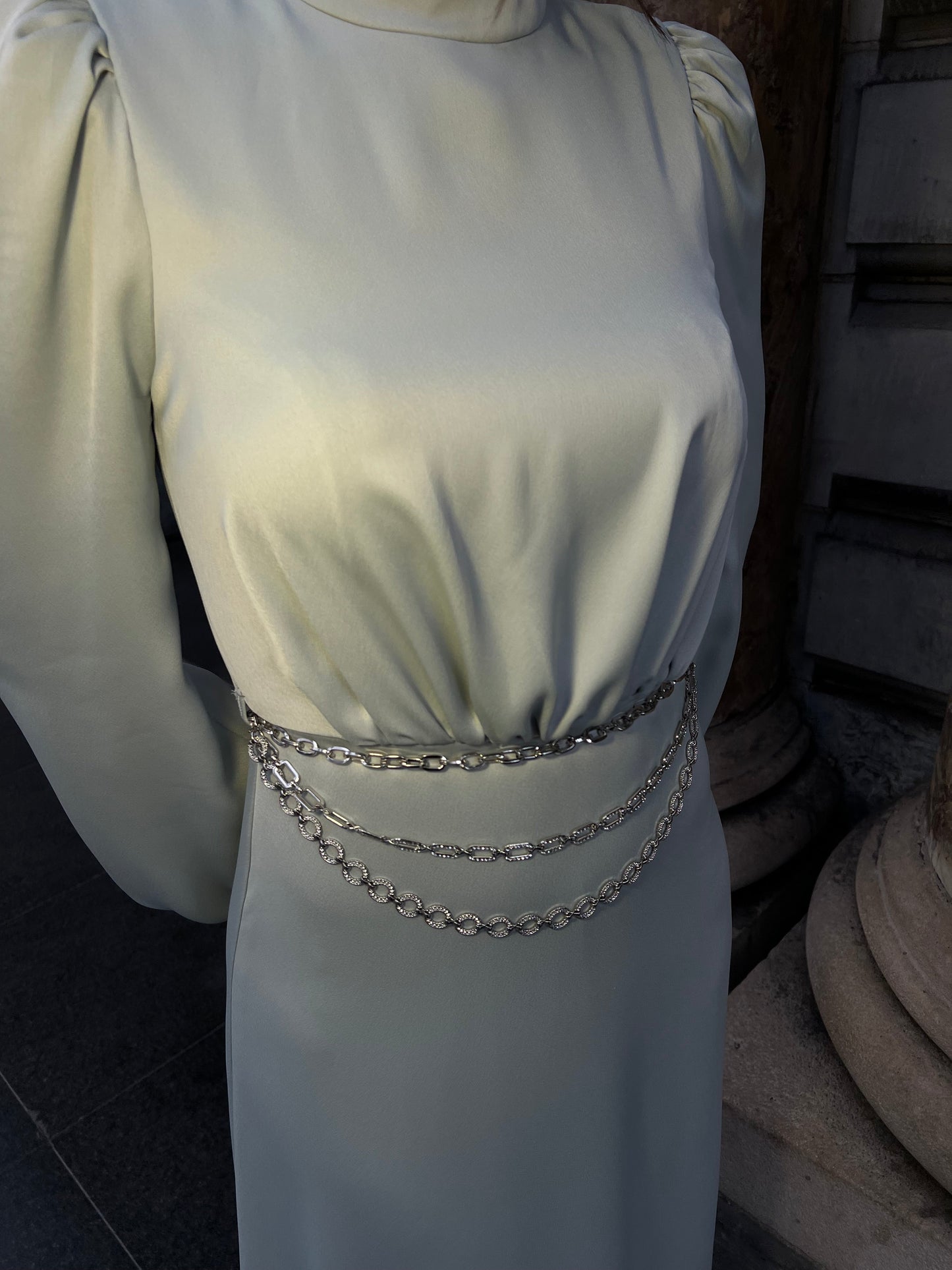The Emilia dress light mint