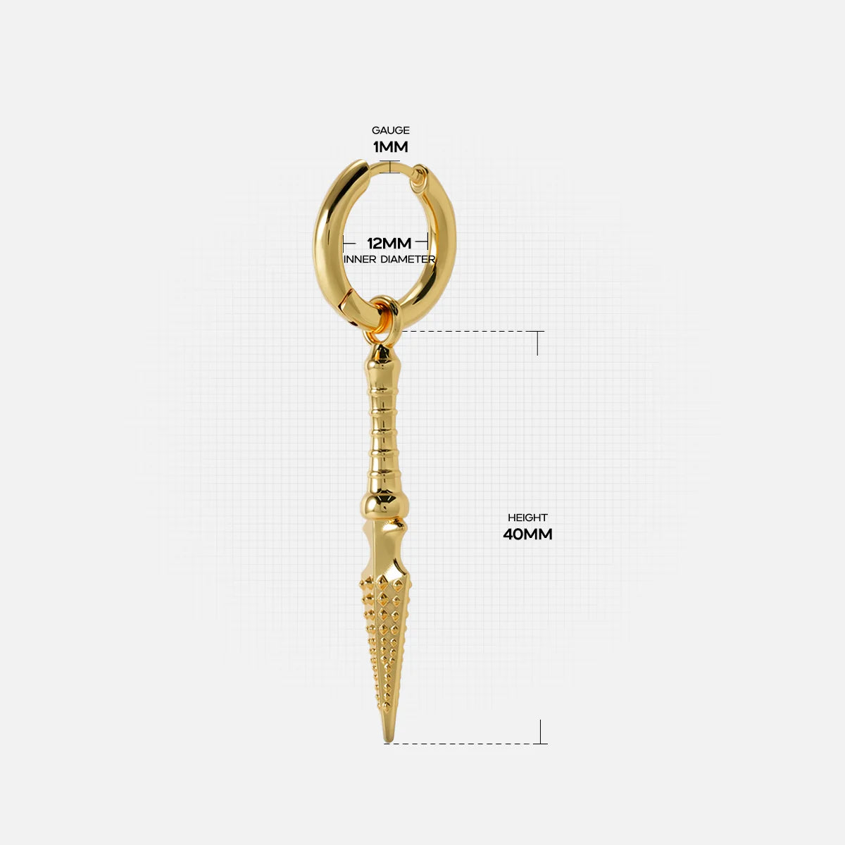 ARTIFACT SPEAR EARRINGS