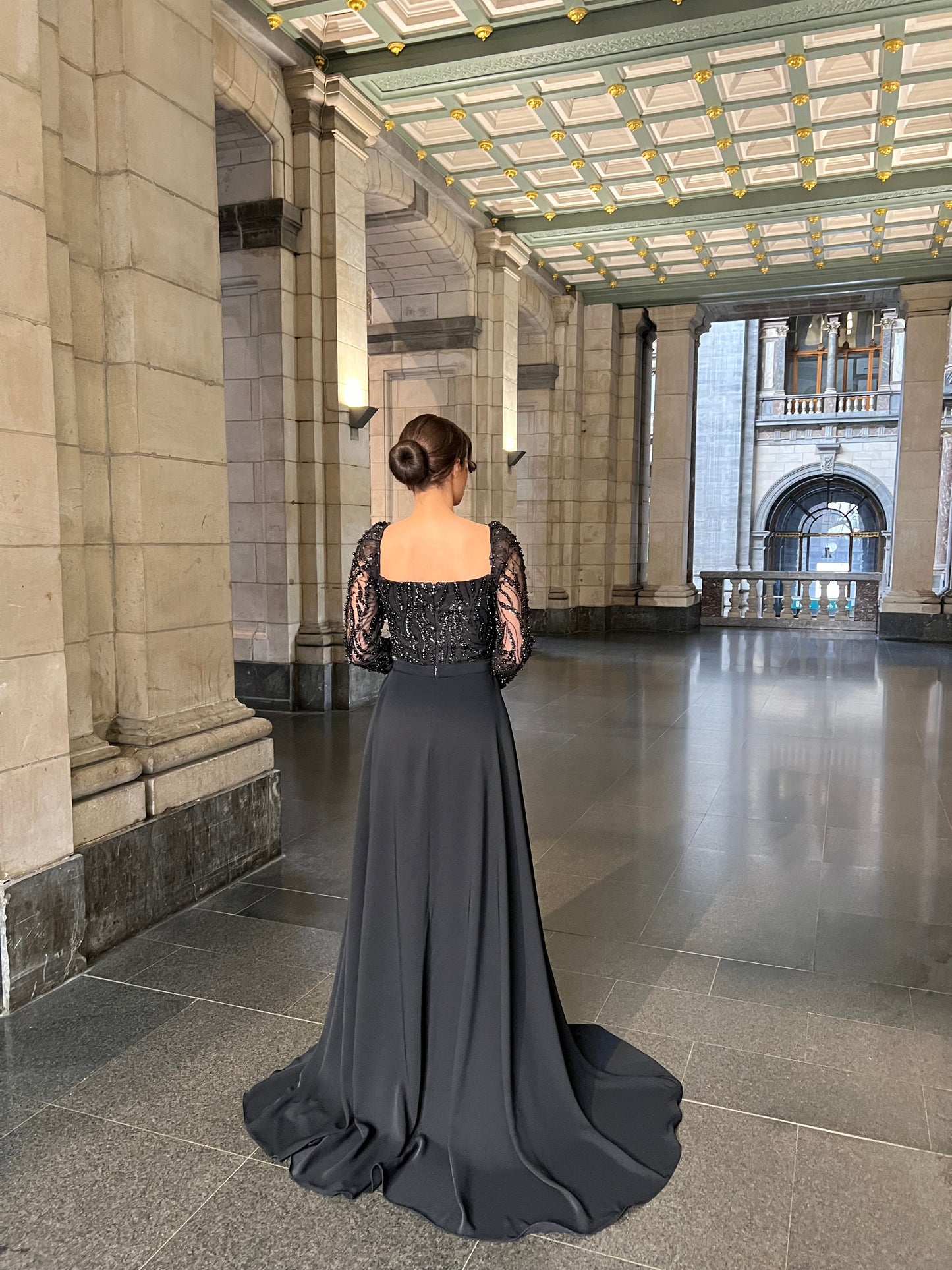The Ayde dress black