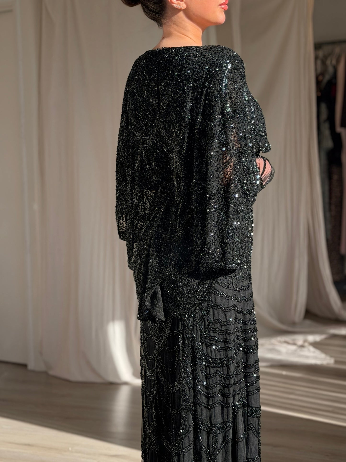 The Lusen dress black