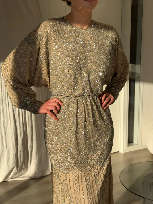 The Ceylan dress beige