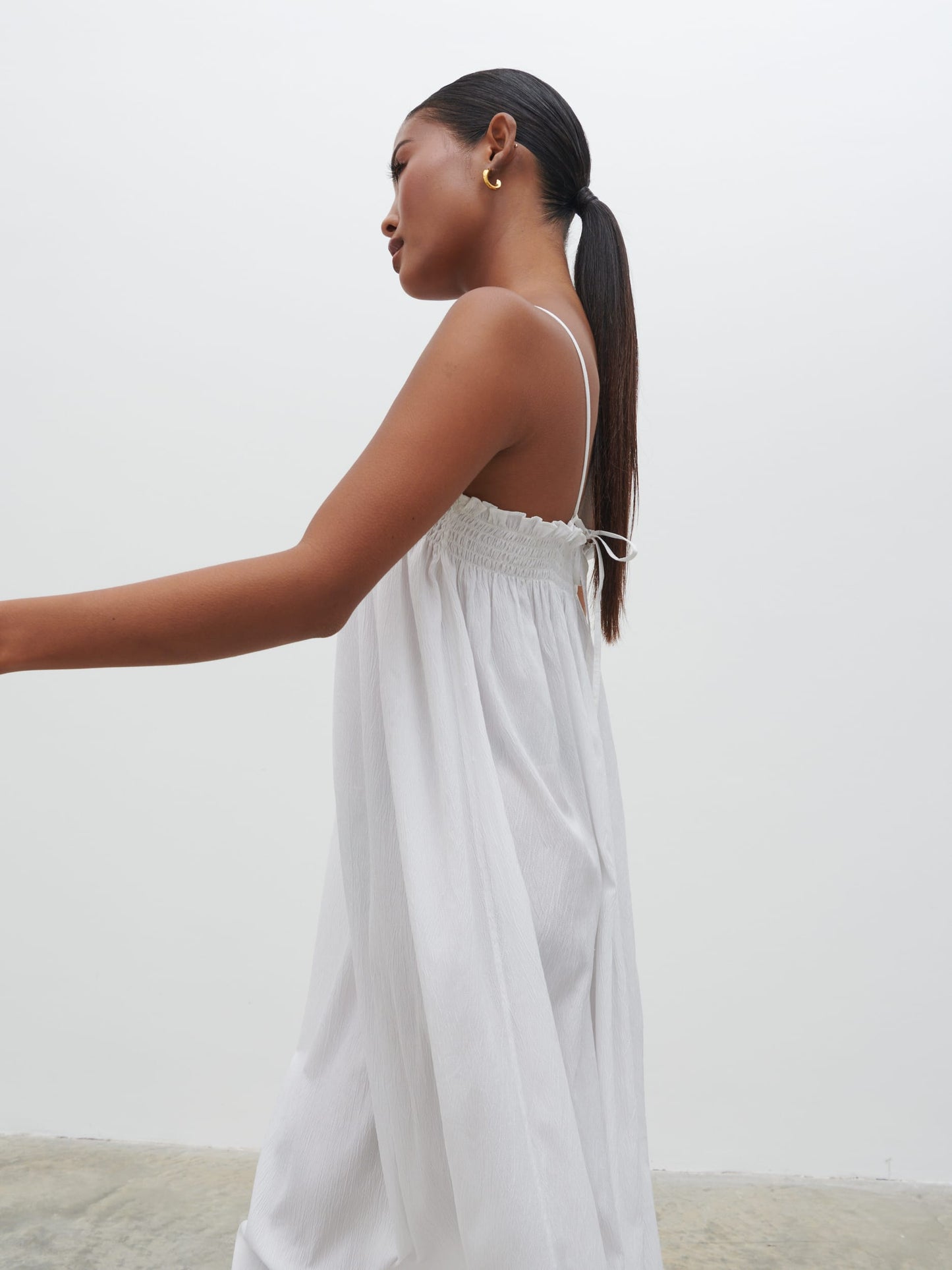 Ada Maxi Dress - White