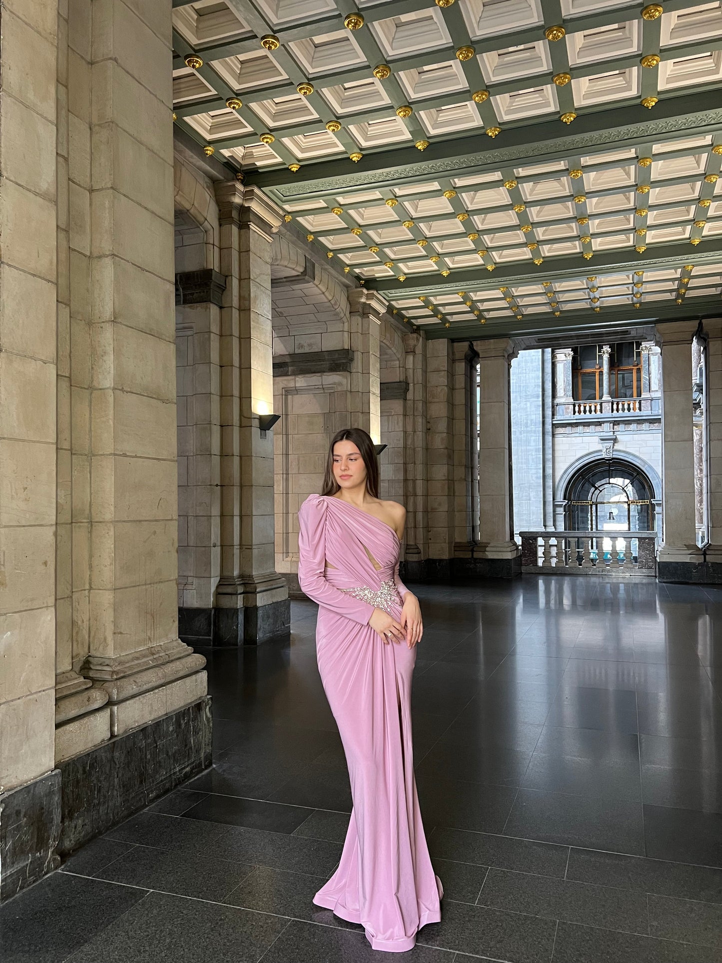 The Melissa dress pink