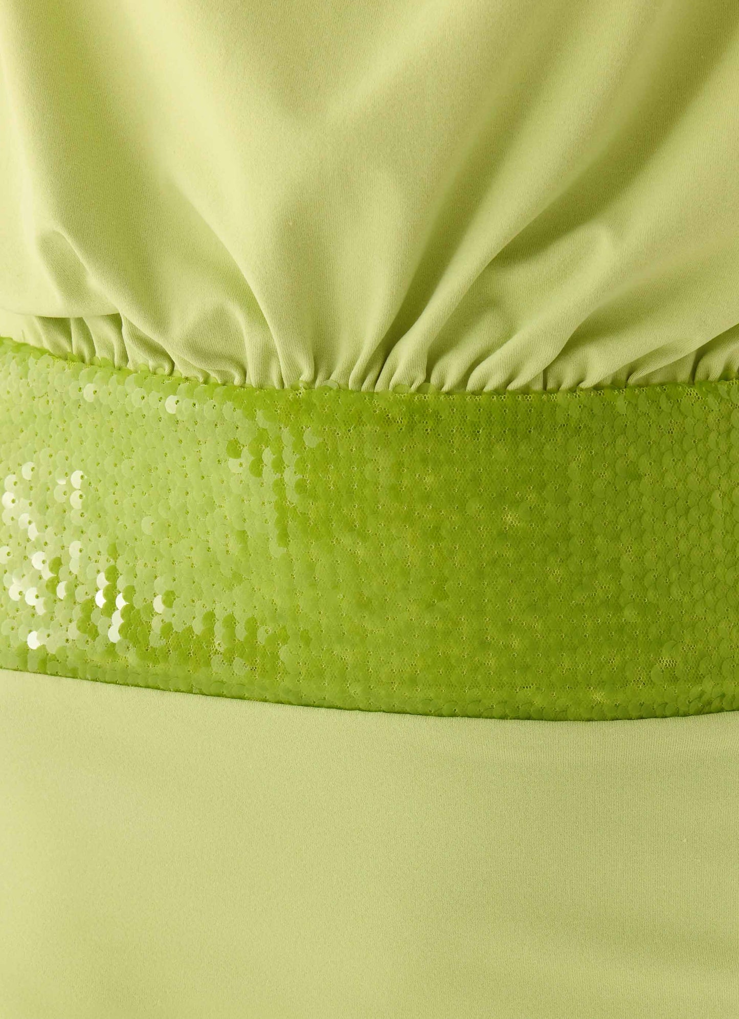 Carlie Halter Mini Dress - Lime