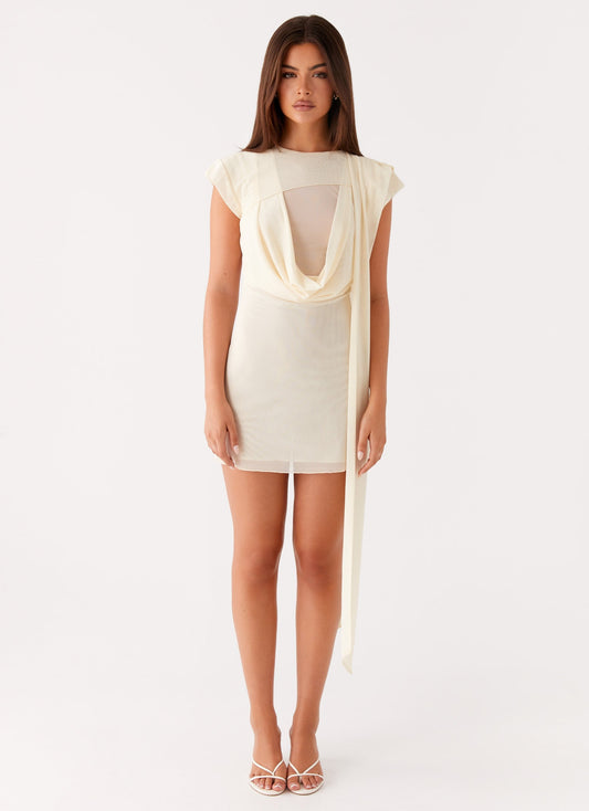 Felipe Mini Dress - Yellow