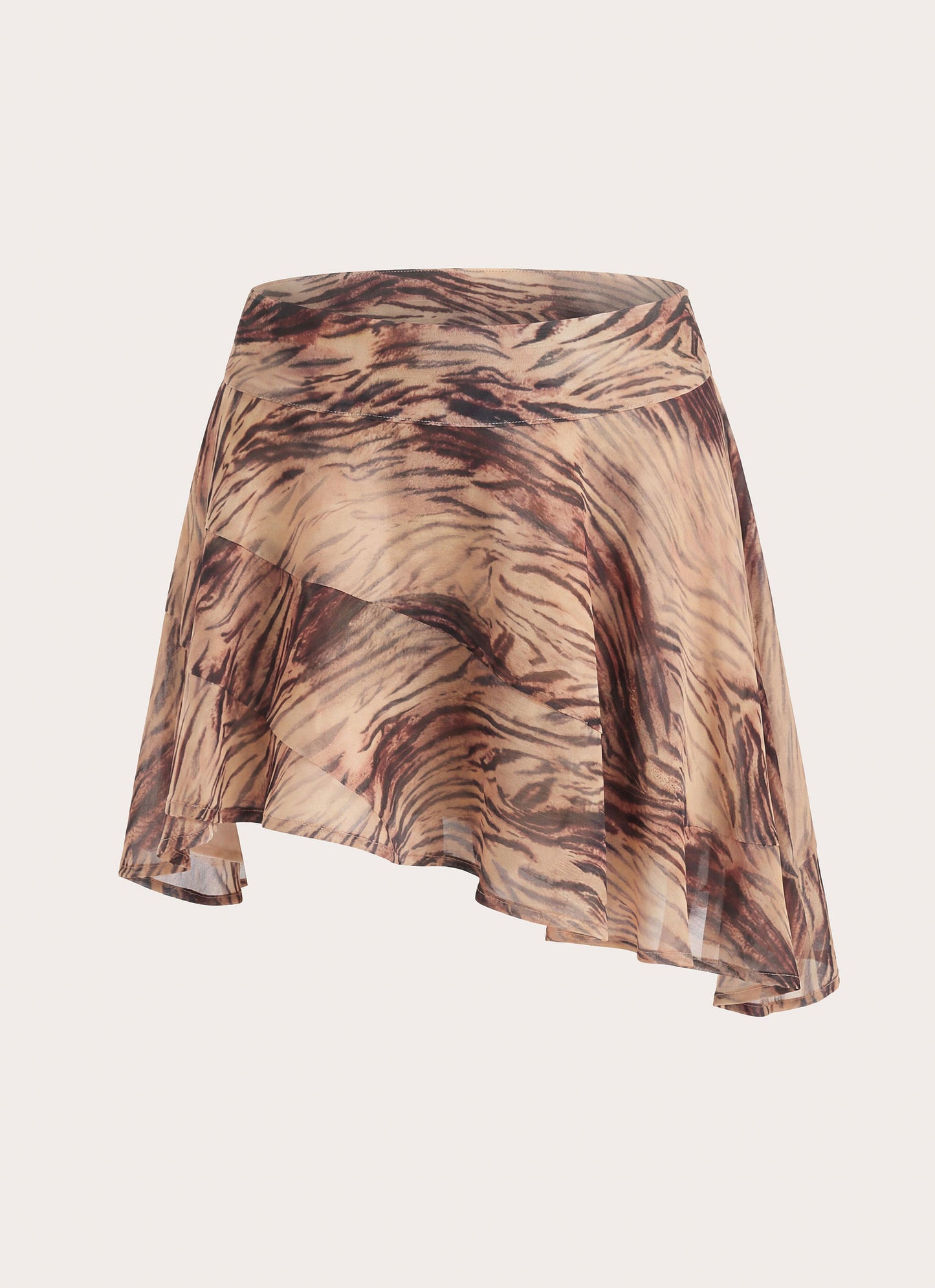 Gehrie Mini Skirt - Golden Tiger