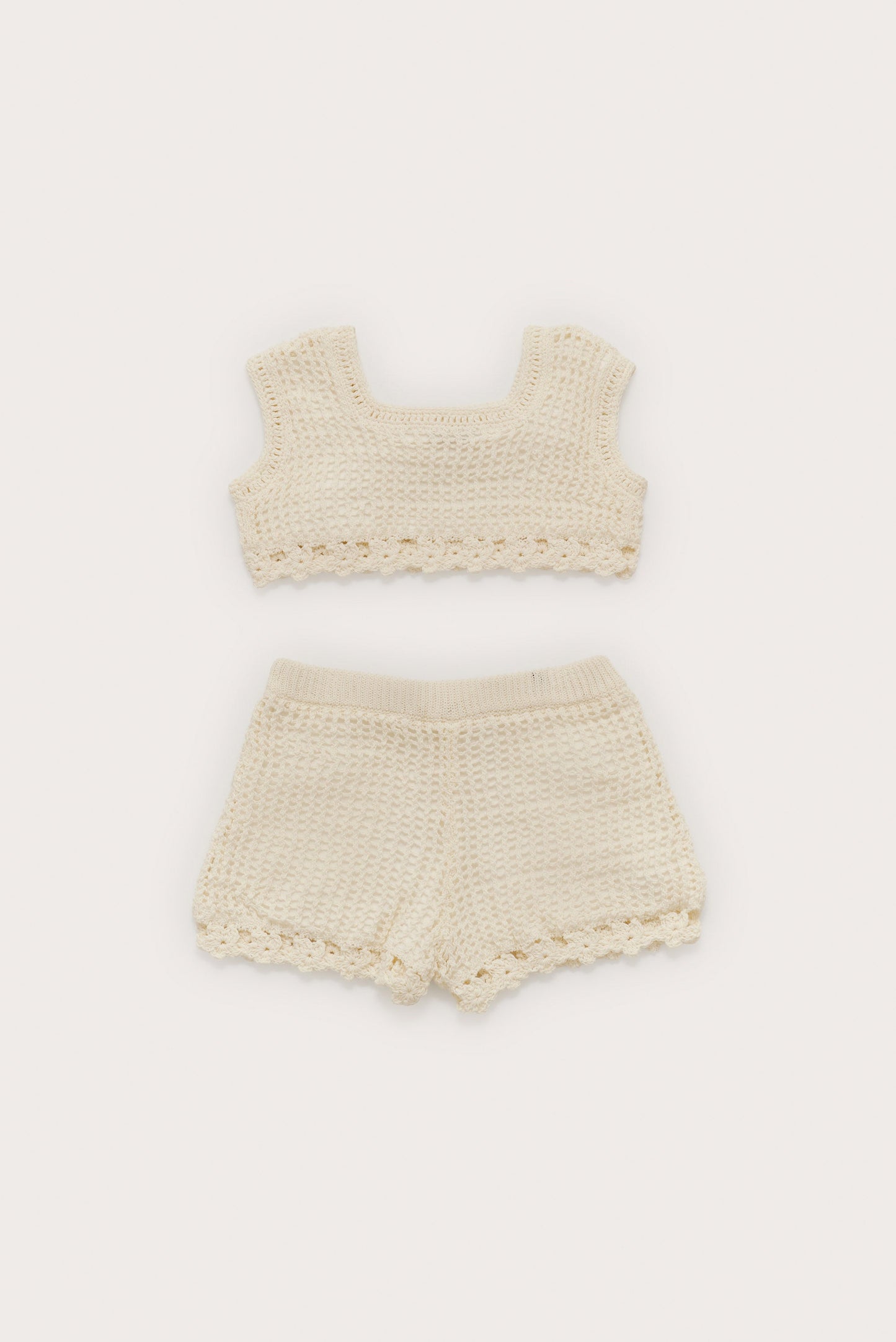 BABY JANA SET - OFF WHITE