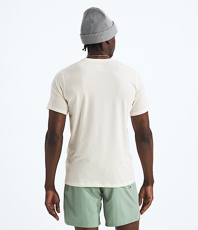 Men's Adventure Tee | White Dune