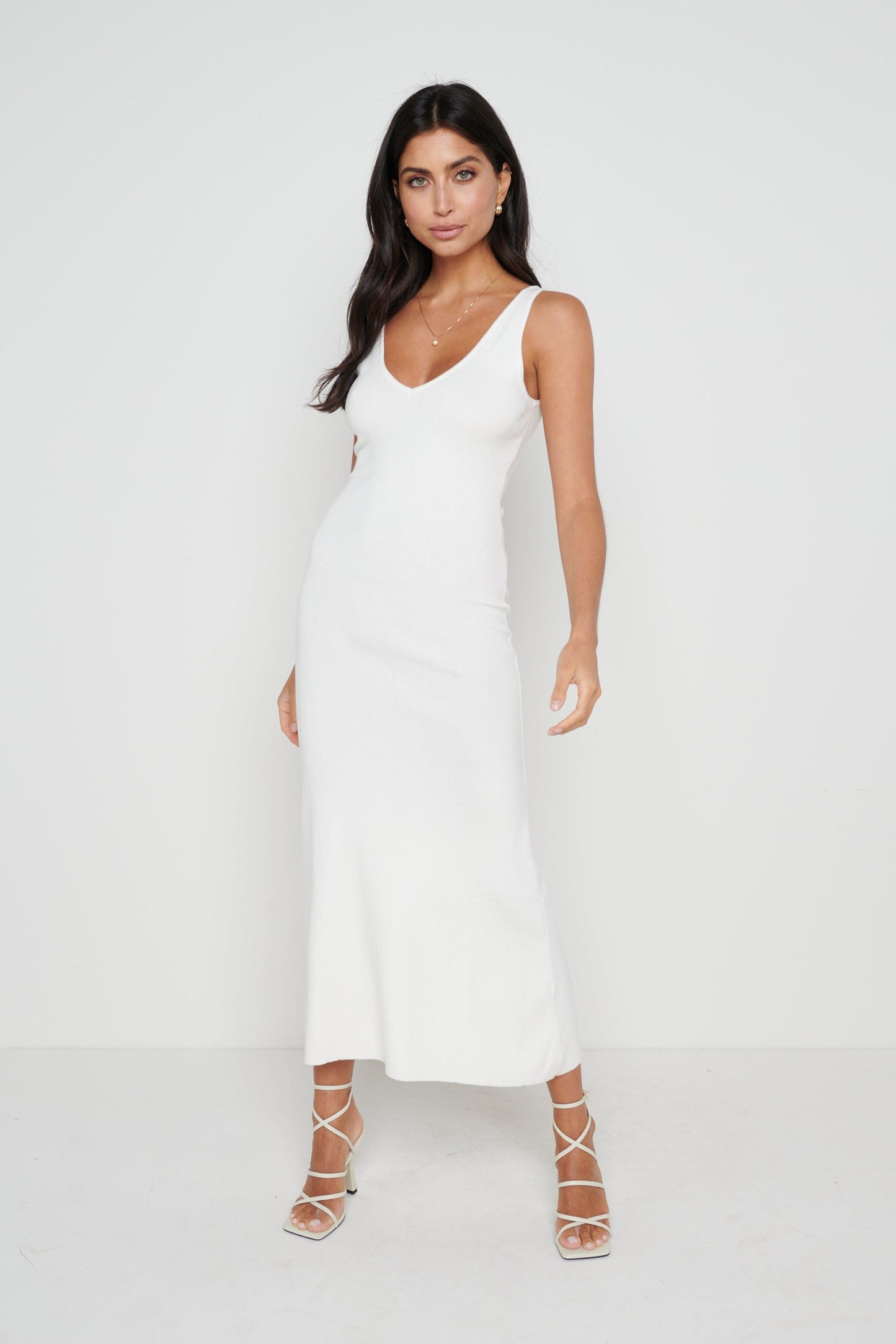 MONA A-LINE KNIT DRESS