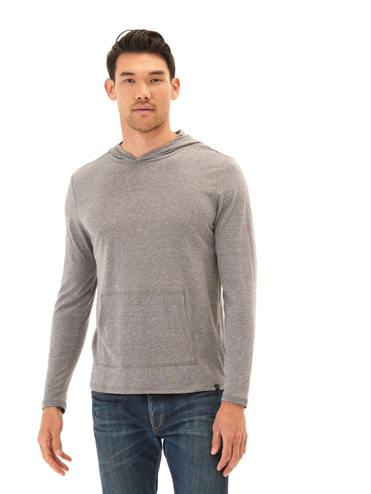 Long Sleeve Triblend Tee Shirt Hoodie