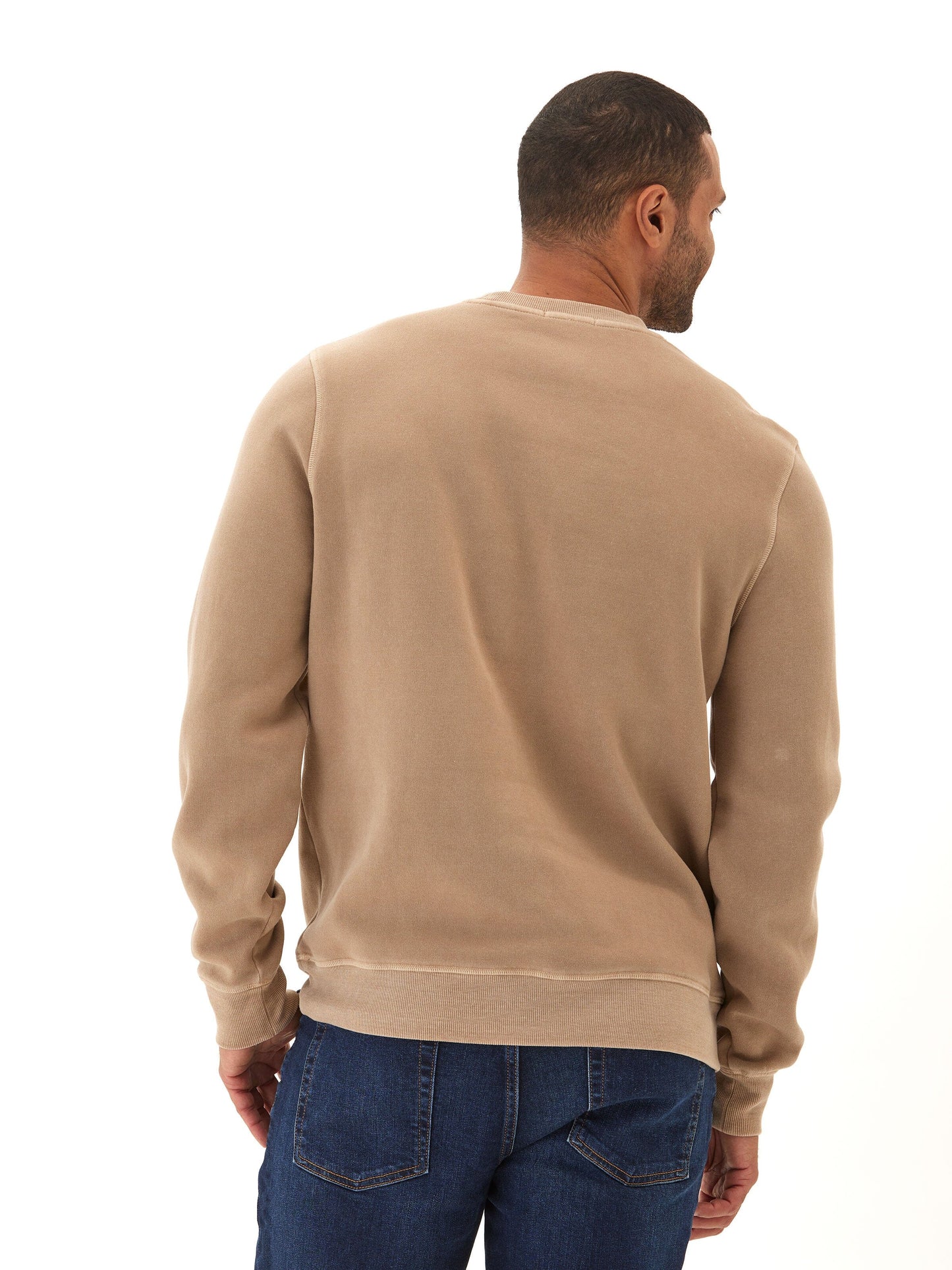 Mineral Wash Graphic Fleece Crew