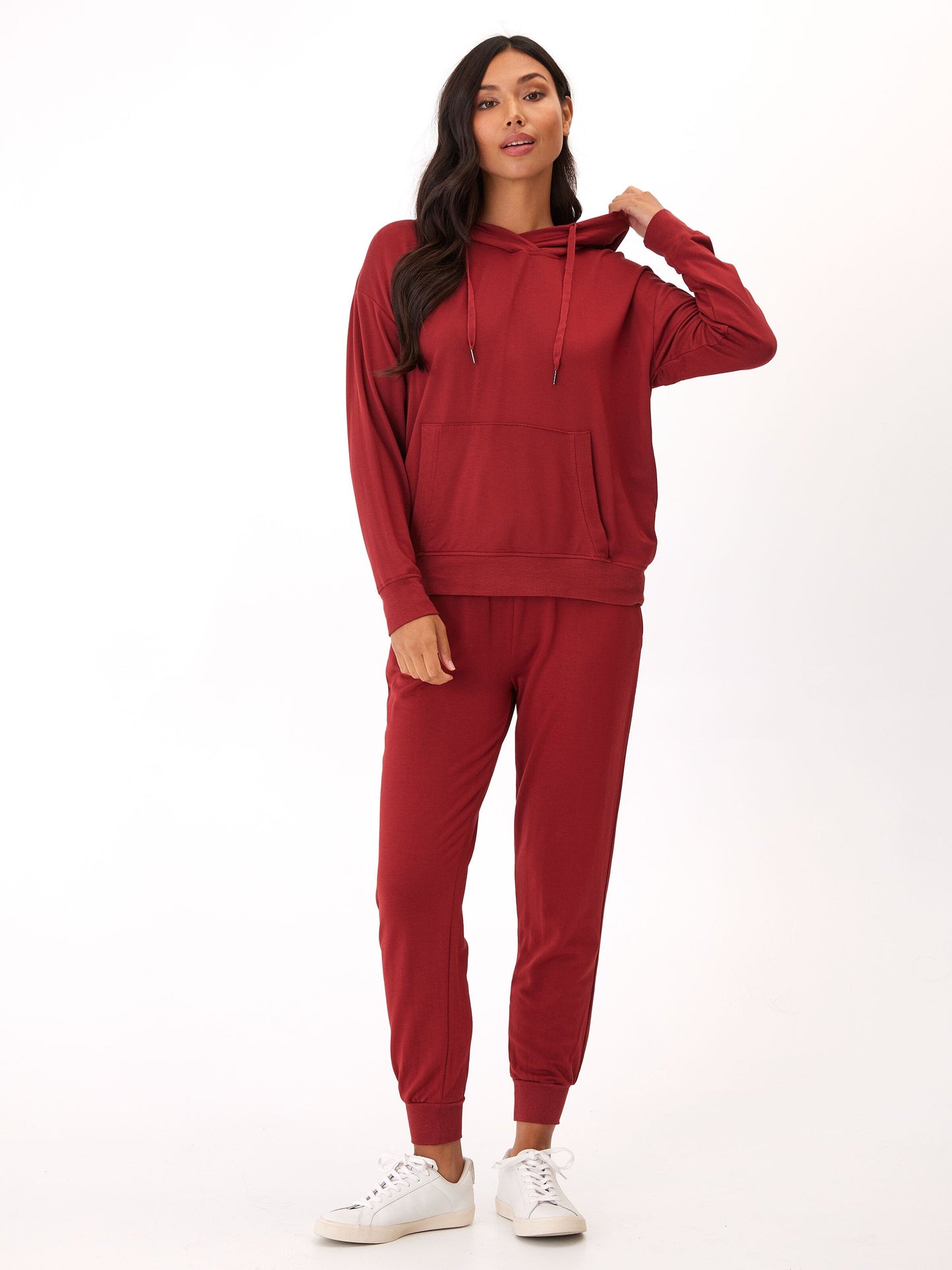 Madge Feather Fleece Pullover Hoodie