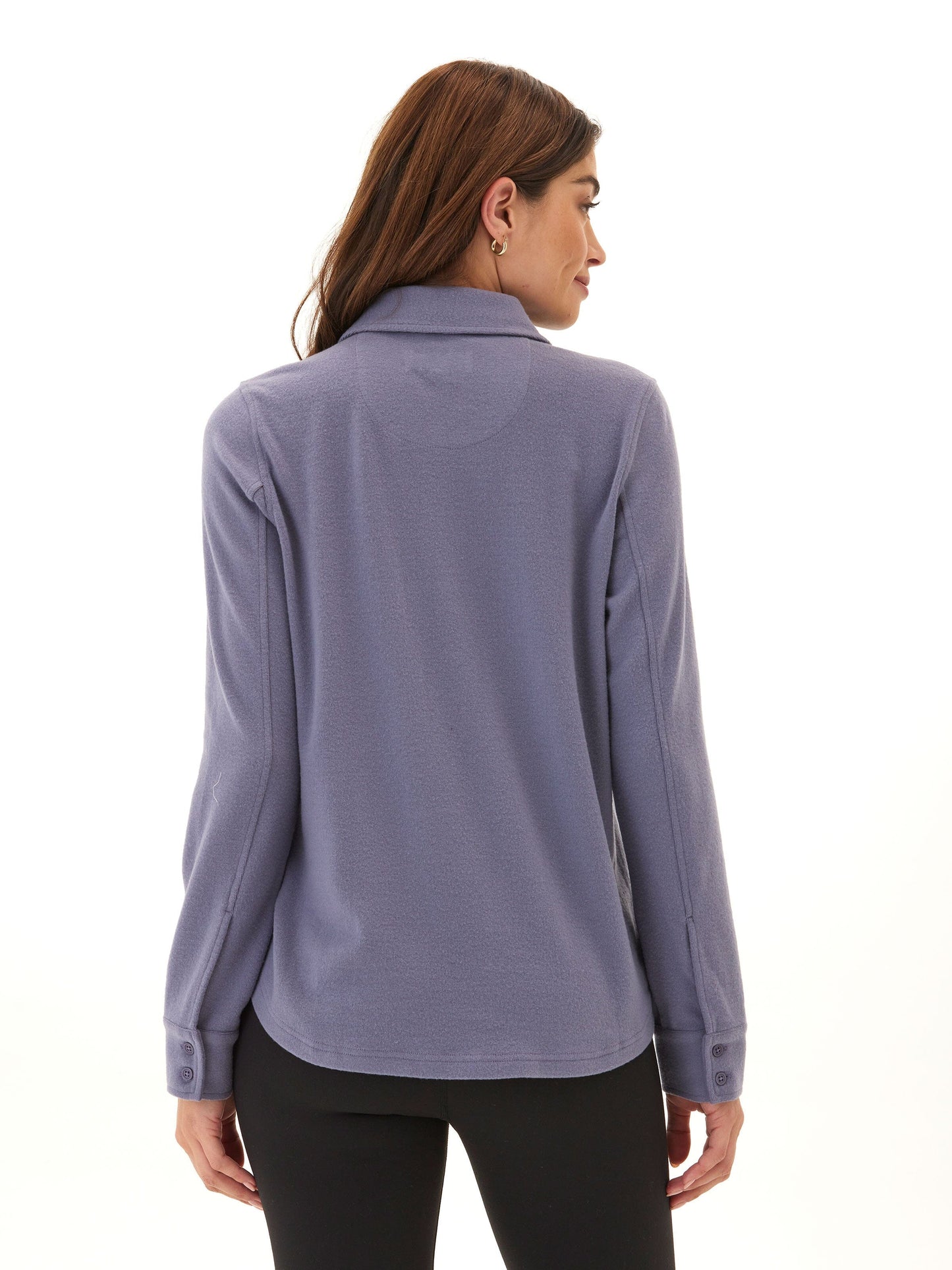 Kandyce Knit Fleece Button-Up