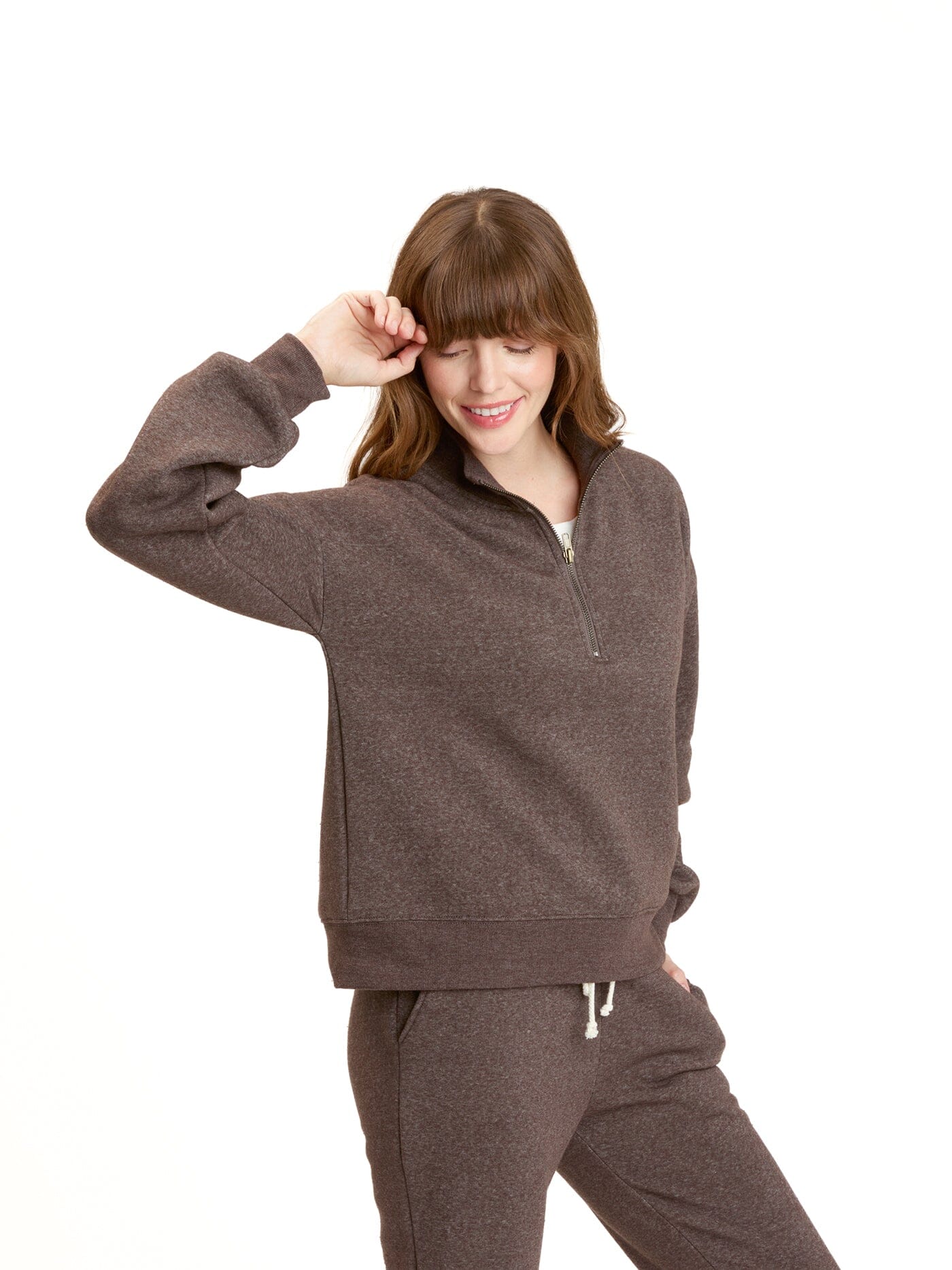 Constance Tribend Fleece Half Zip Pullover
