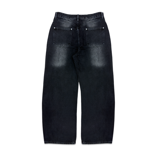 'Dusk' Denim (Washed Black)