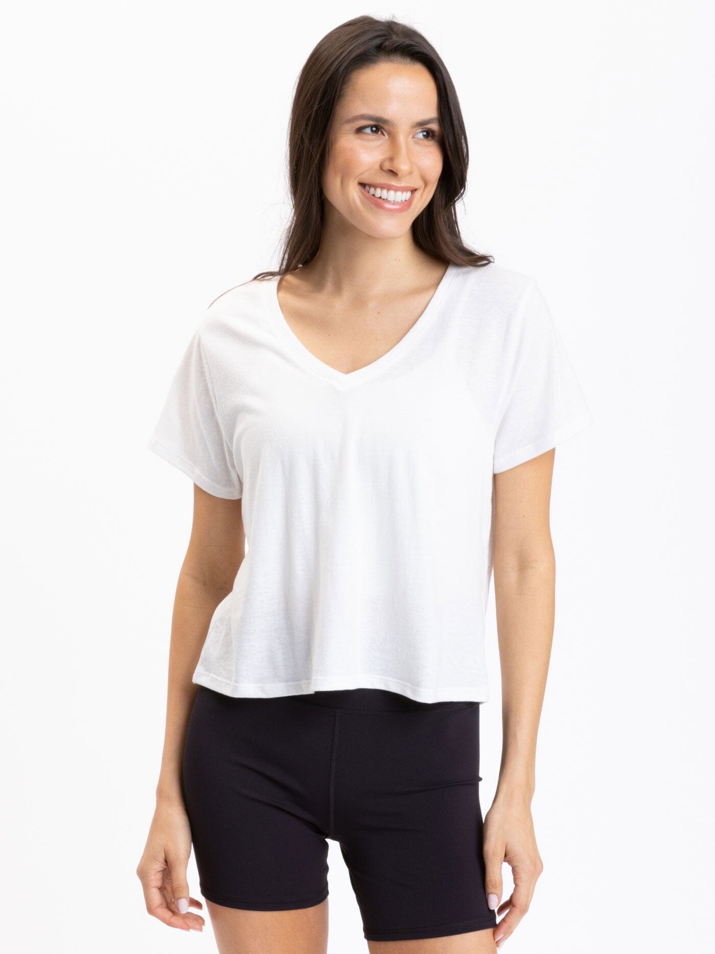 Core Triblend Jersey V-Neck Tee
