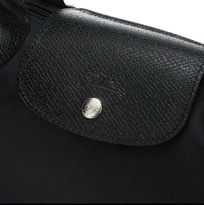 Le Pliage Original Tote bag Eco-Friendly Black - Recycled canvas