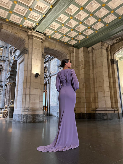 The Sevda dress lilac