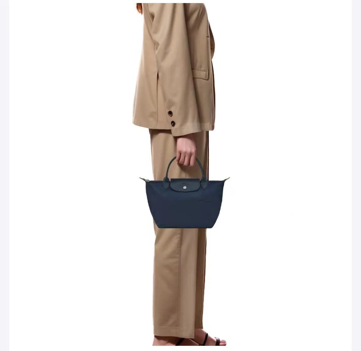 Le Pliage Original Tote bag Ocean Blue - Recycled canvas