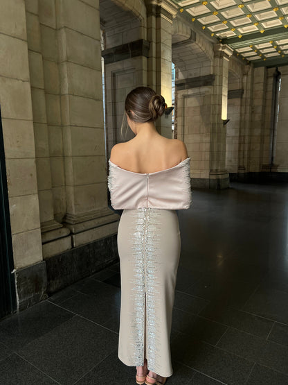 The Ayna dress beige