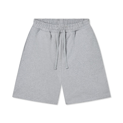 'Heather Grey' Baggy Sweat Shorts