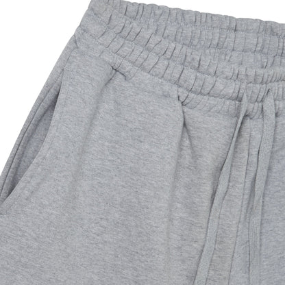 'Heather Grey' Baggy Sweat Shorts