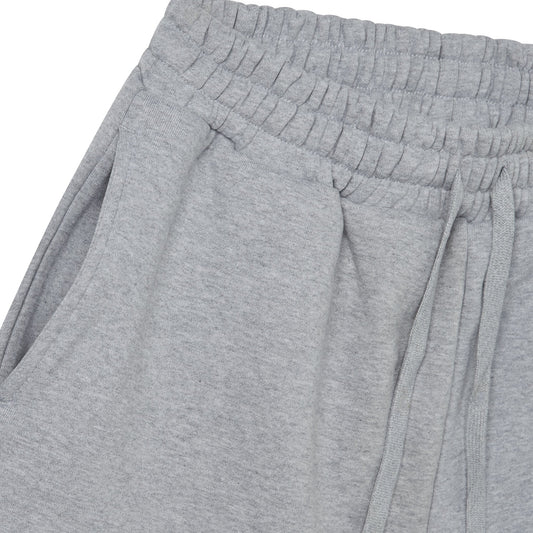 'Heather Grey' Baggy Sweat Shorts