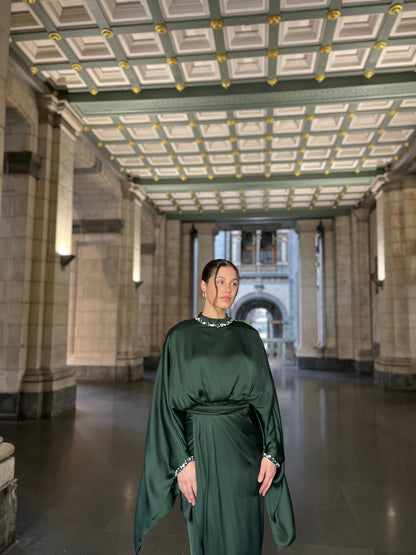 The Doa dress green
