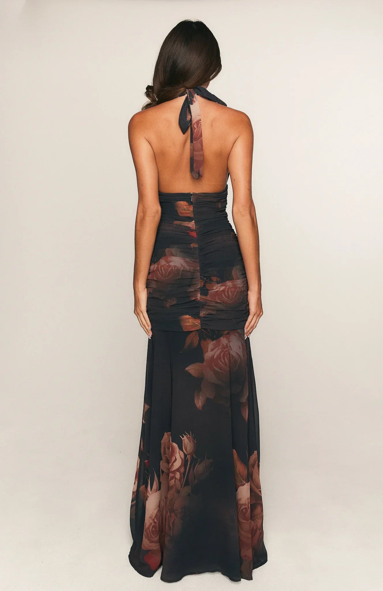 Cherish The Thought Maxi Dress Midnight Silk