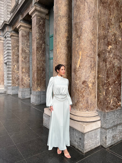 The Emilia dress light mint