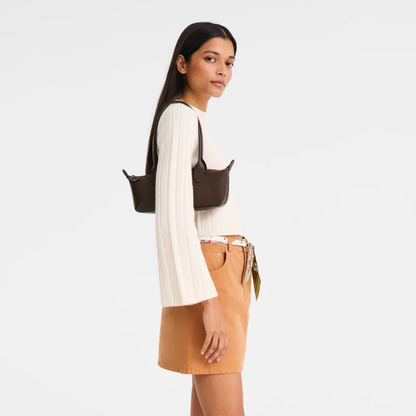 Le Pliage Xtra M Shoulder bag Mocha - Leather
