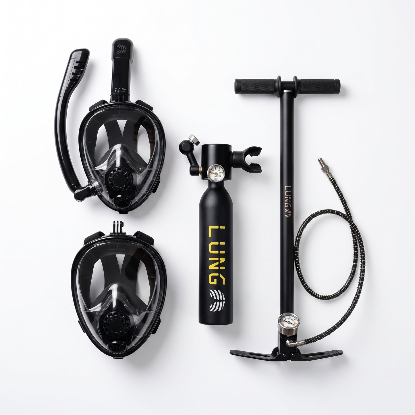 Lung T-500 Trainer with Hand Pump & Sub-Mask