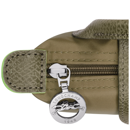Le Pliage Original Pouch with handle Artichoke - Recycled canvas