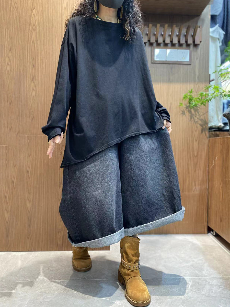 å¥³å£«ç§å­£ä¼éç´è²100%ç´æ£åé è¥¯è¡«
