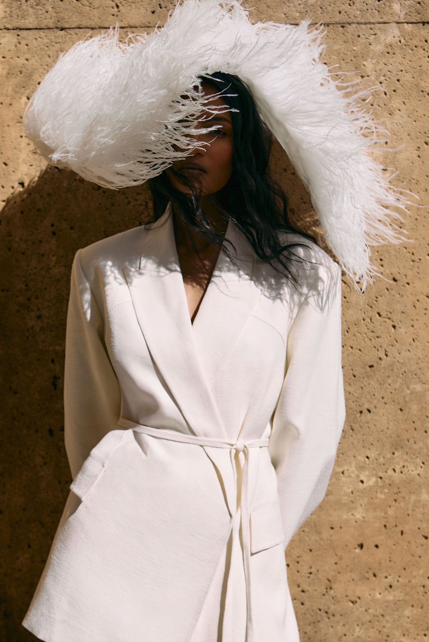 FARIM BLAZER - OFF WHITE