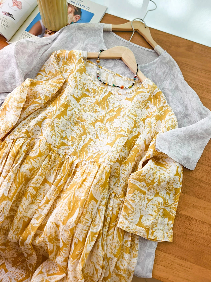 å¥³å£«å¤å­£èè¡é¢¨è±æµåé 100%è§éº»é£èº«è£