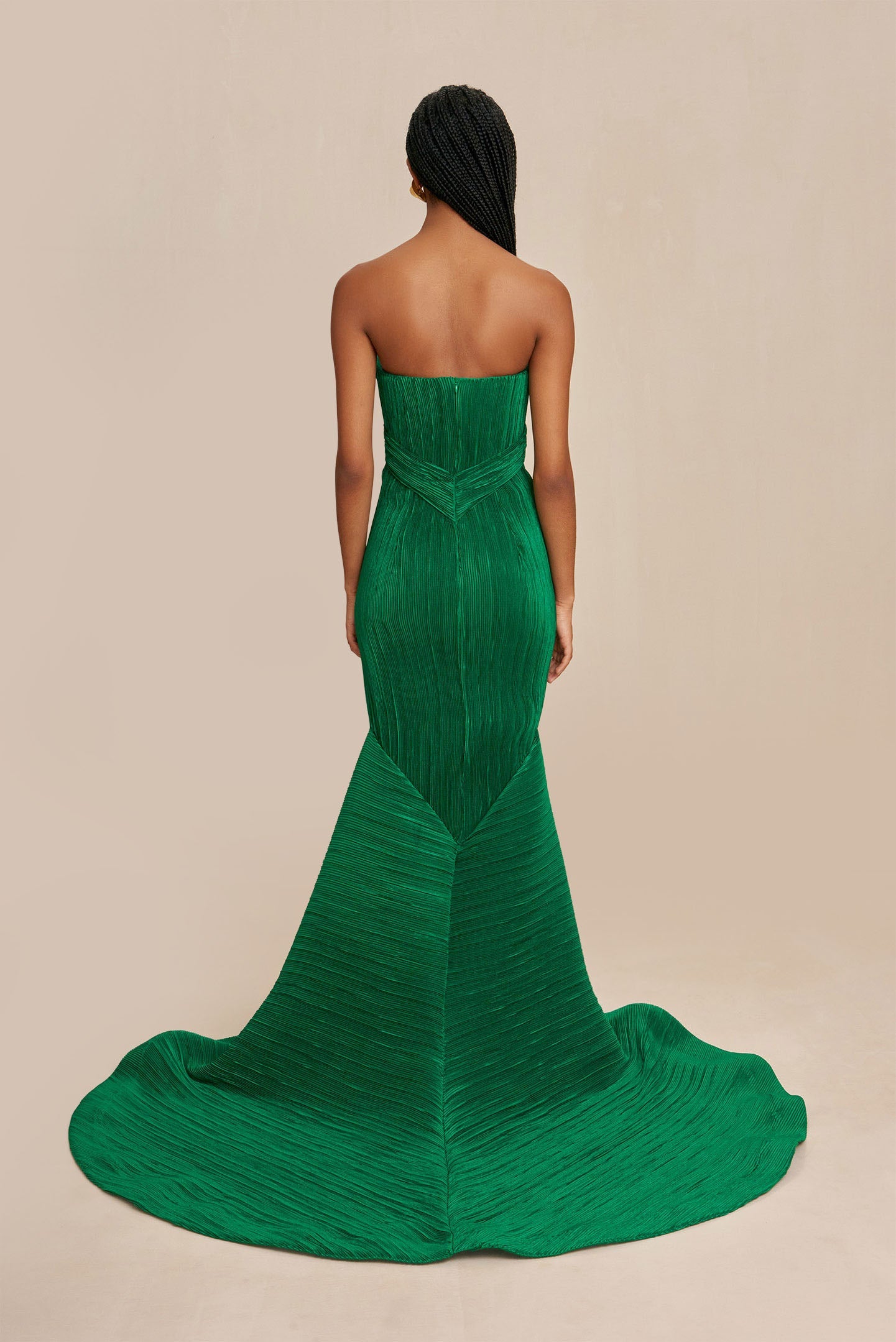 TAHIRAE GOWN - MALACHITE