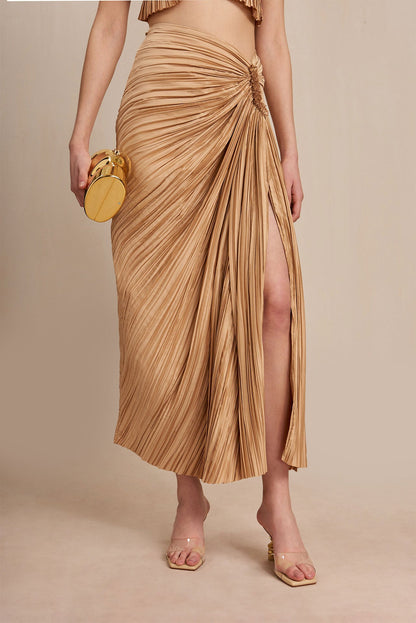 SONOMA SKIRT - LIGHT CAMEL