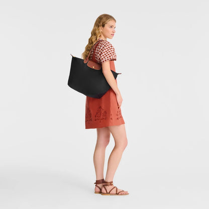 Le Pliage Original Tote bag Black - Recycled canvas
